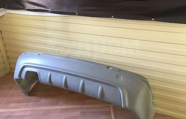 картинка Задний М бампер с диффузором под одну трубу для Bmw E39 седан магазин  StreetTuning 
