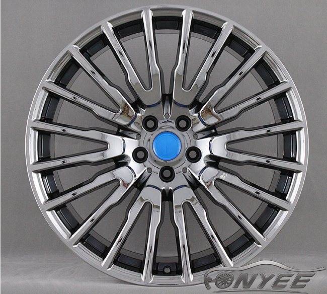 картинка Новые диски BMW 629 M STYLE R20 5X112 ET25 J8,5 черный хром магазин  StreetTuning 