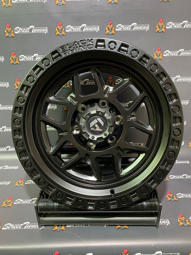 картинка Новые диски FUEL (Black Rhino KELSO) R17 J9 ET0 6X139.7 MATT BLACK от магазина  StreetTuning